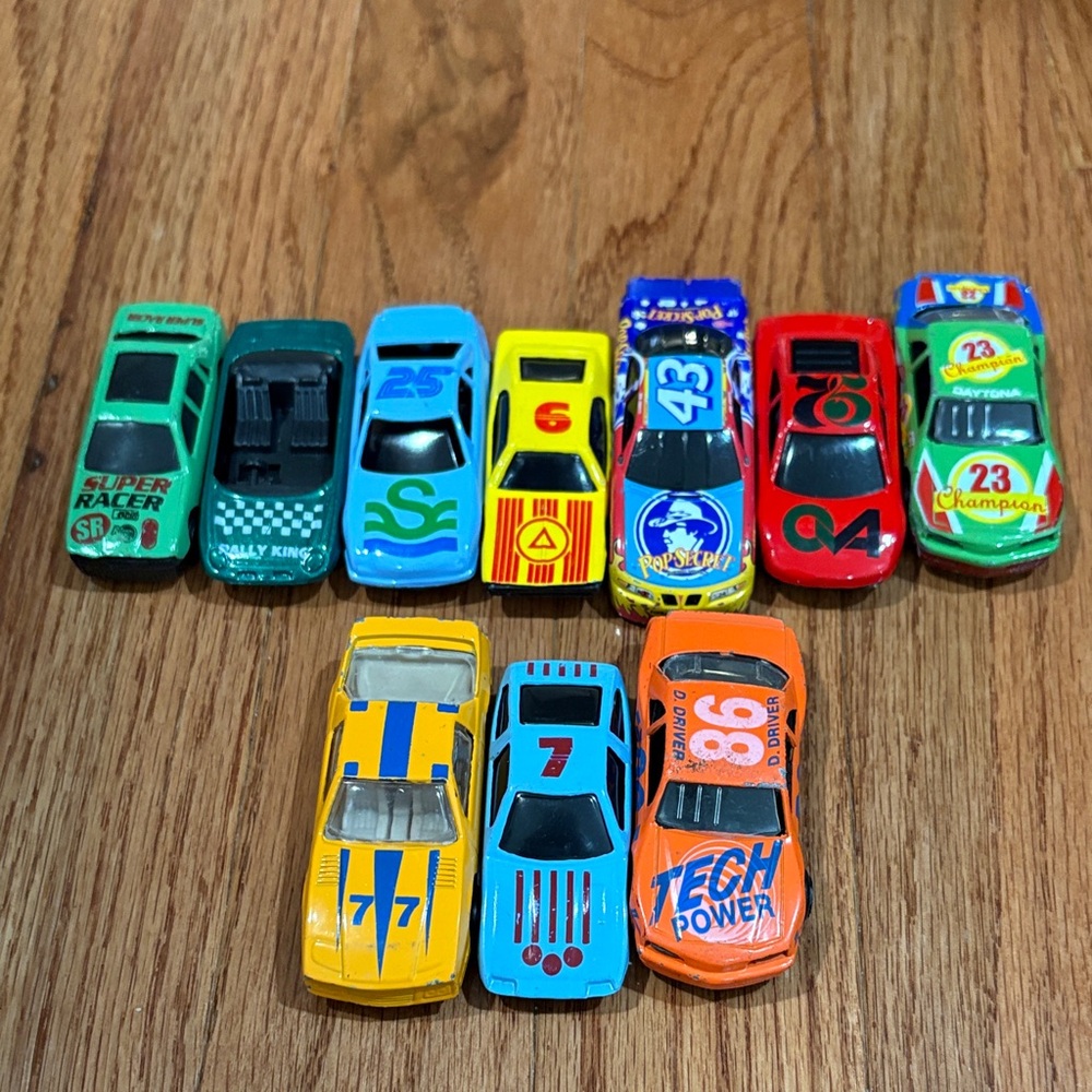 Assorted Colorful Toy Cars Set